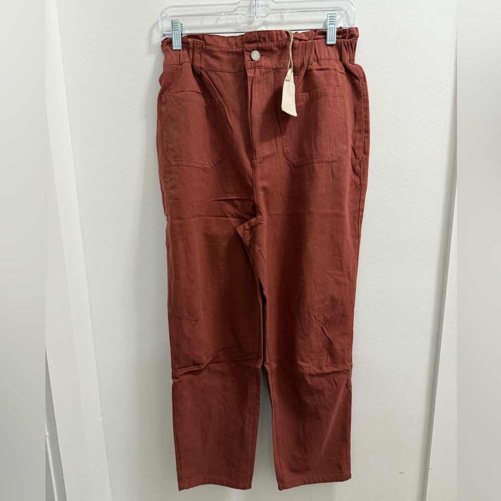 Easel Rust Pants